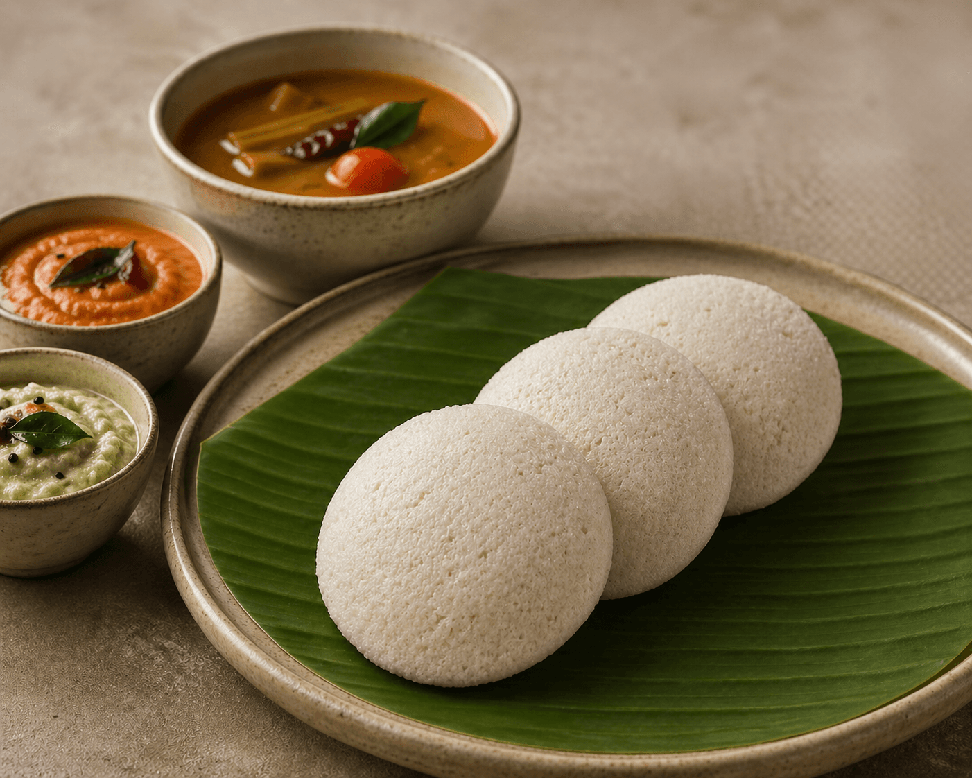 Ghee Podi Idli